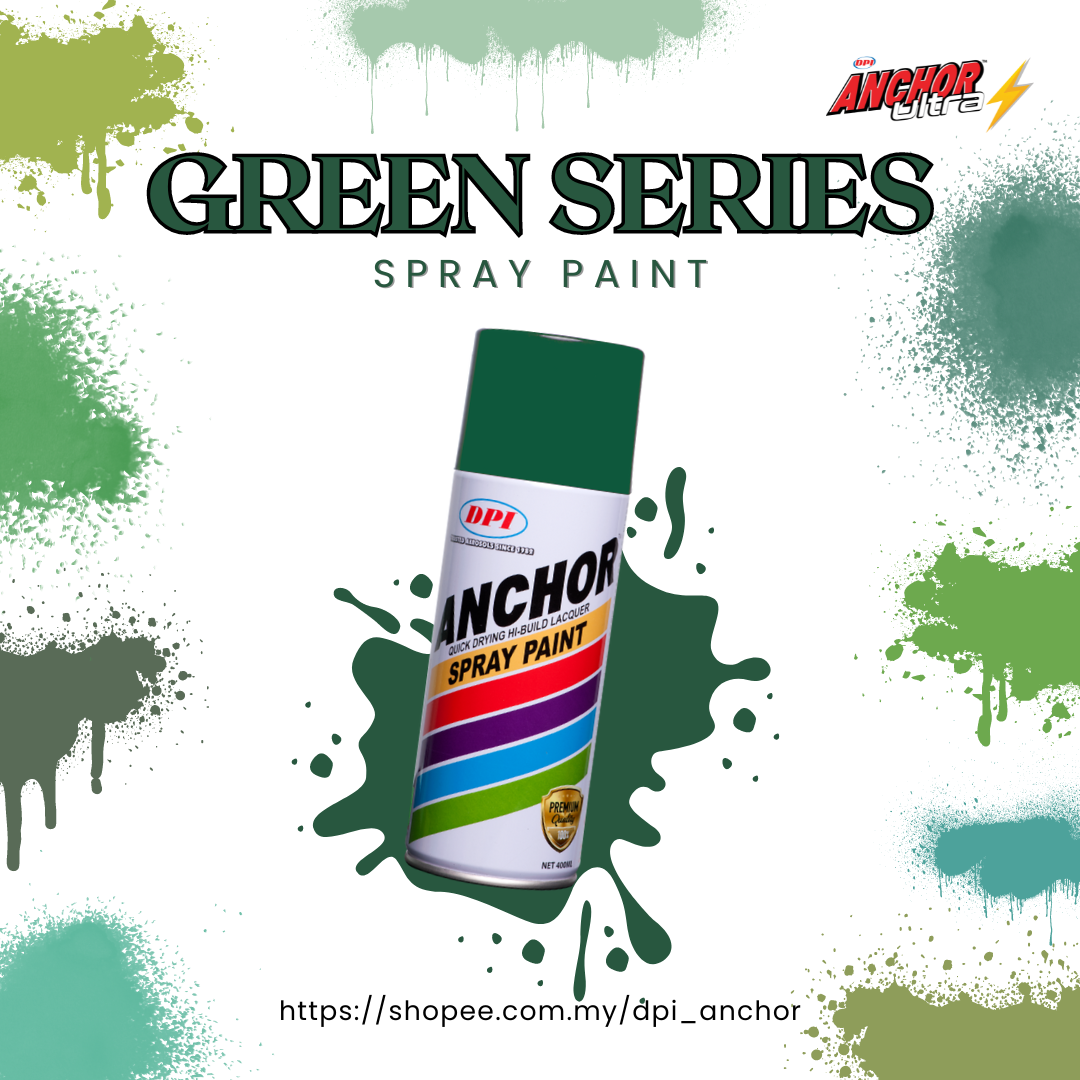 Anchor Spray Paint_Green Spray Paint_Backup